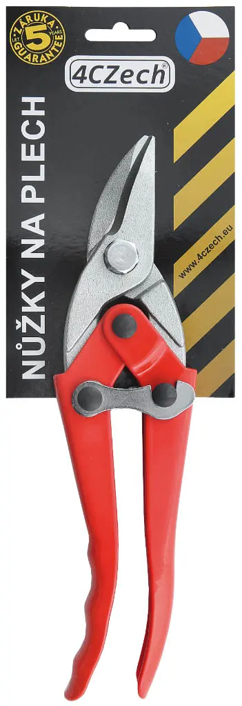 Nůžky na plech vystřihovací převodové pravé, inovované, HQ, 240mm